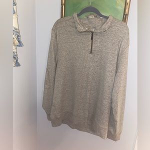 Greg Norman Comfort Stretch Heathered Men's 1/4-Zip Pullover Sweater Size XL